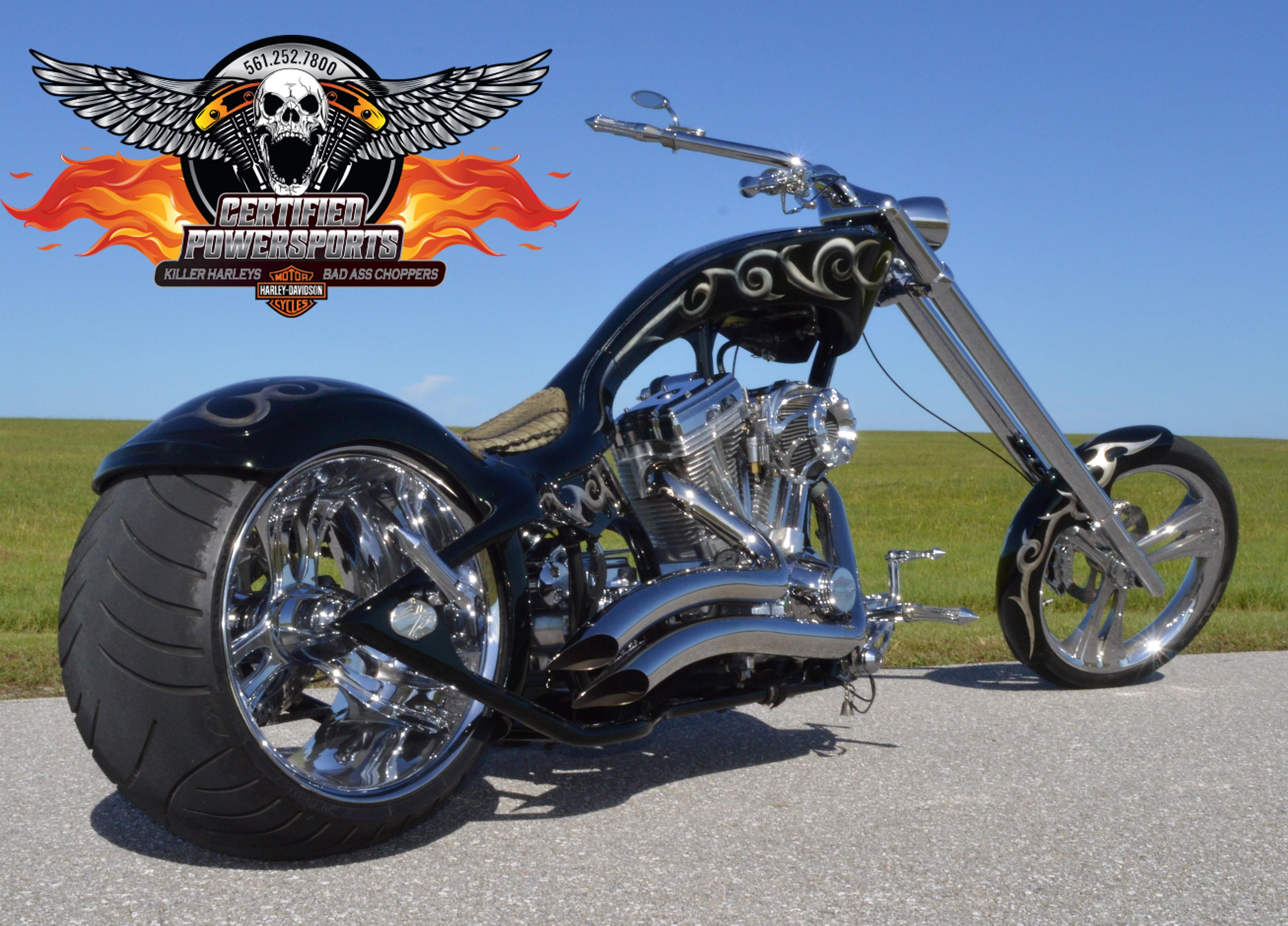 Certified Powersports Killer Harley Davidson Motorcycles Bad Ass Choppers West Palm Beach Jupiter Lake Worth FL